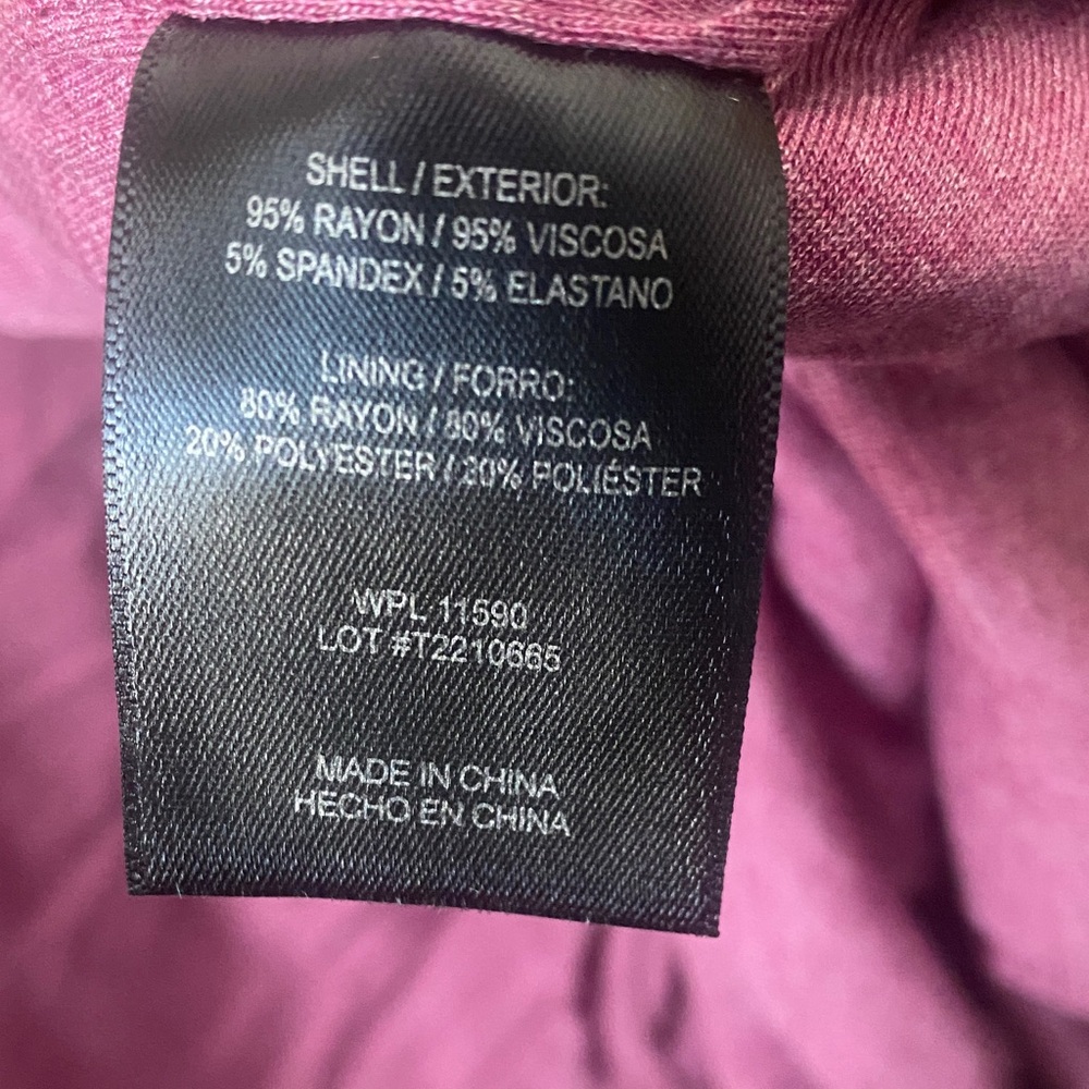 (CLOSET CLEAR OUT) 32 Degrees Cool Women's Soft Lux Dress Heather Scarlet Oak - Picture 12 of 13